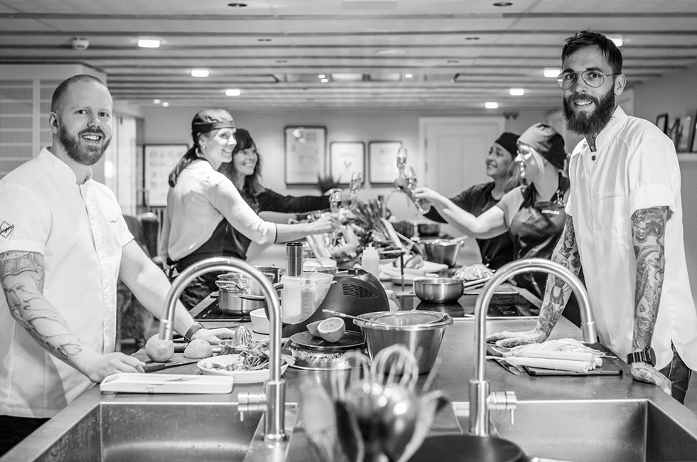 Företagsaktivitet - Matlagning med Kock i Högberga Matstudio