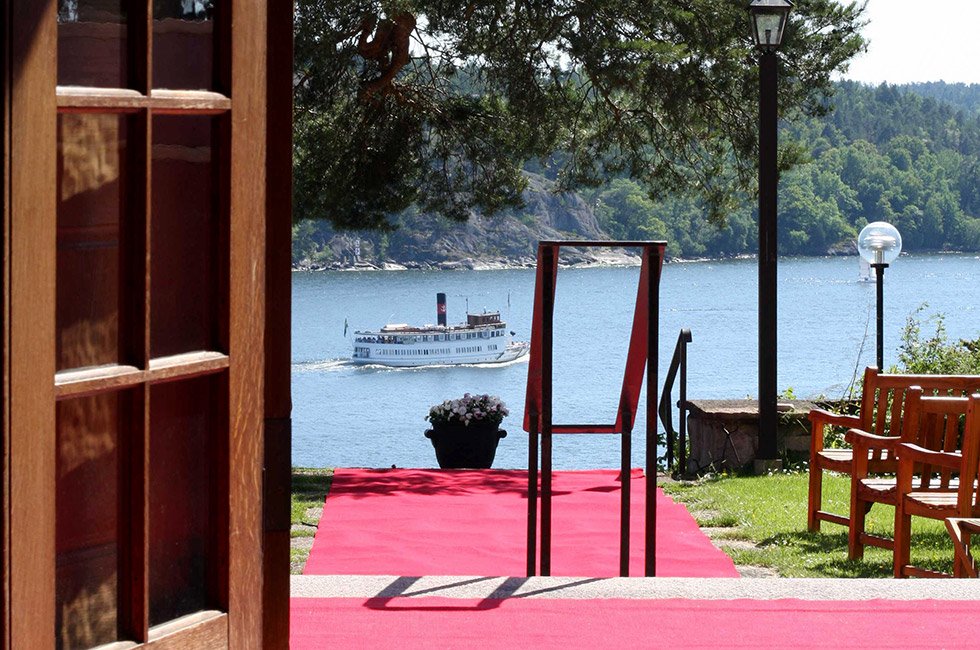 Bröllop på Högberga Gård vid Stockholms inlopp
