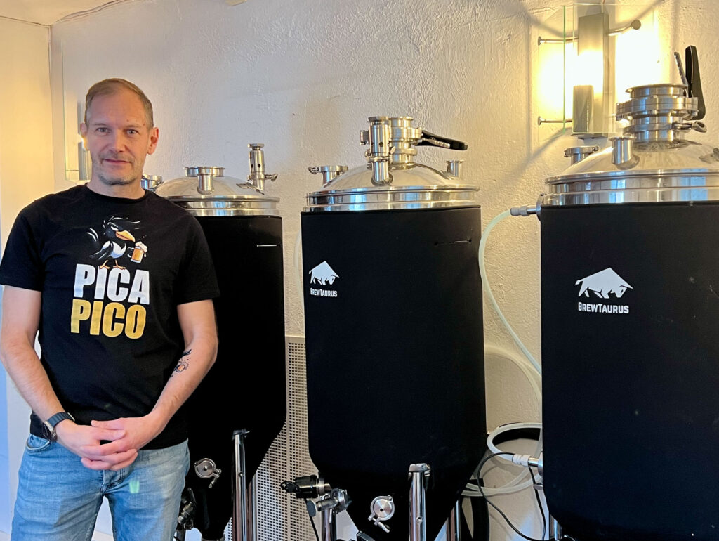 Pica Pico - mikrobryggeri på Högberga Gård på Lidingö