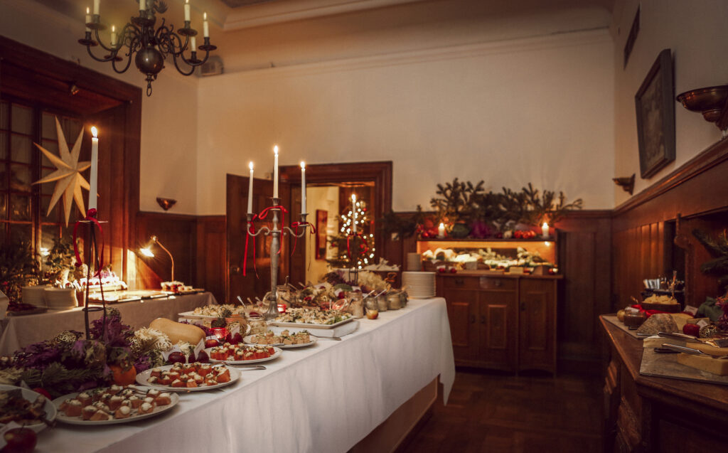 Julbord på Högberga Gård på Lidingö