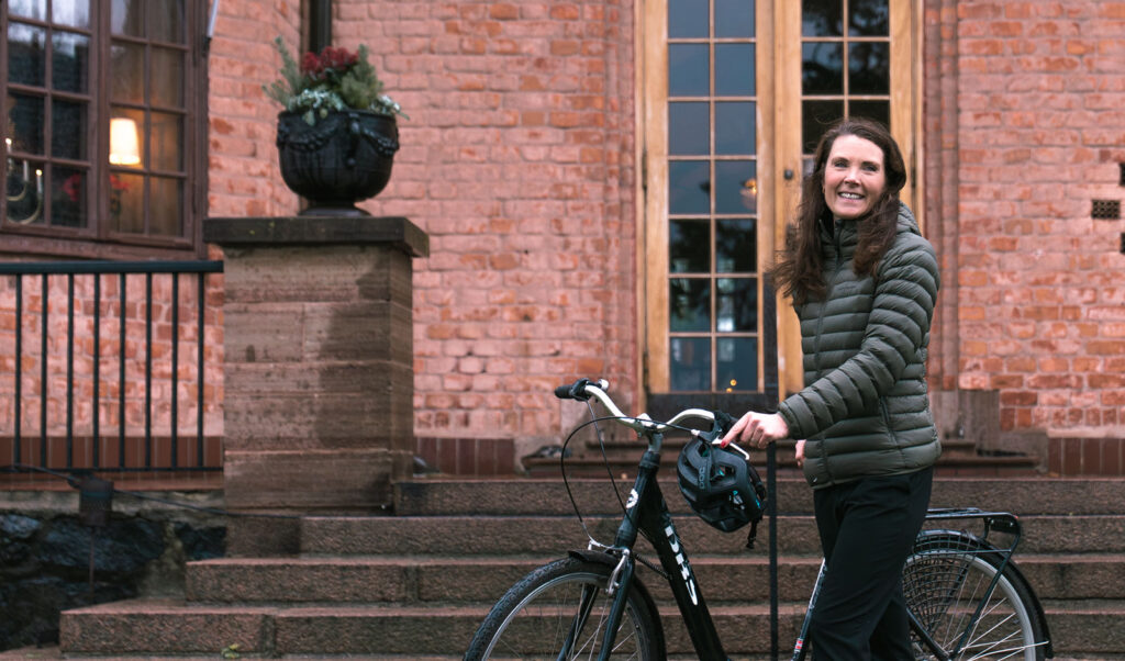 Tina Dernelid, hotelldirektör på Högberga Gård