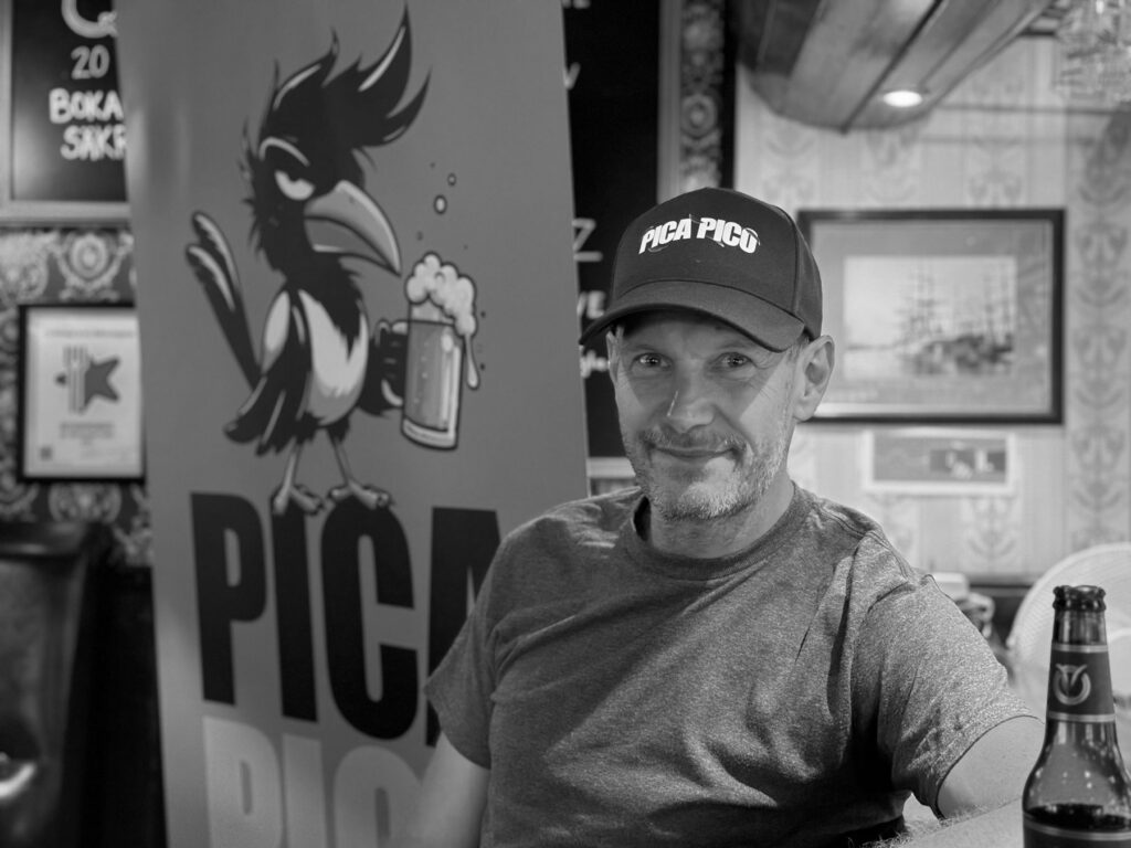 Peter Hampus på Pica Pico