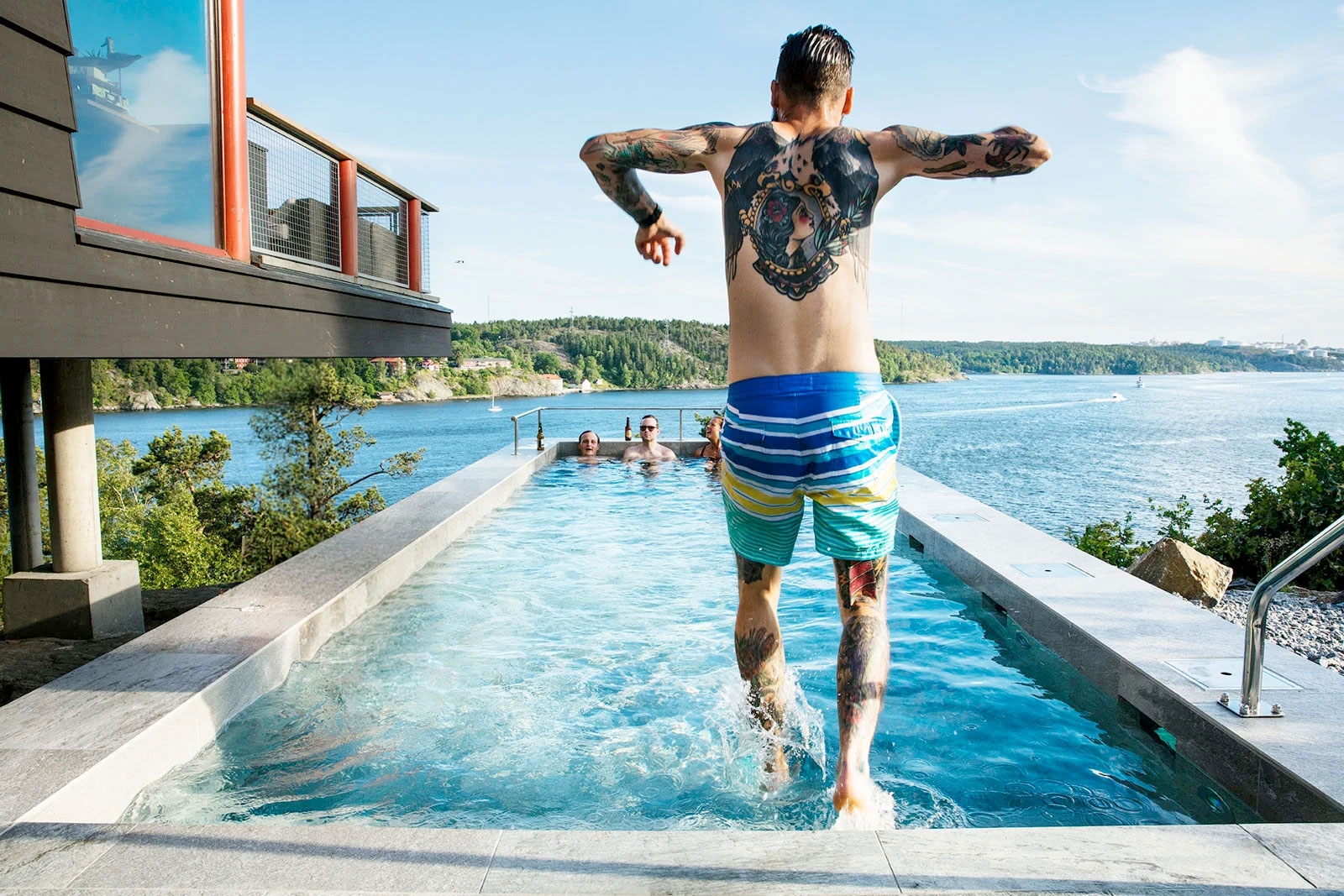 Svensexa på Högberga Gård vid Stockholms inlopp